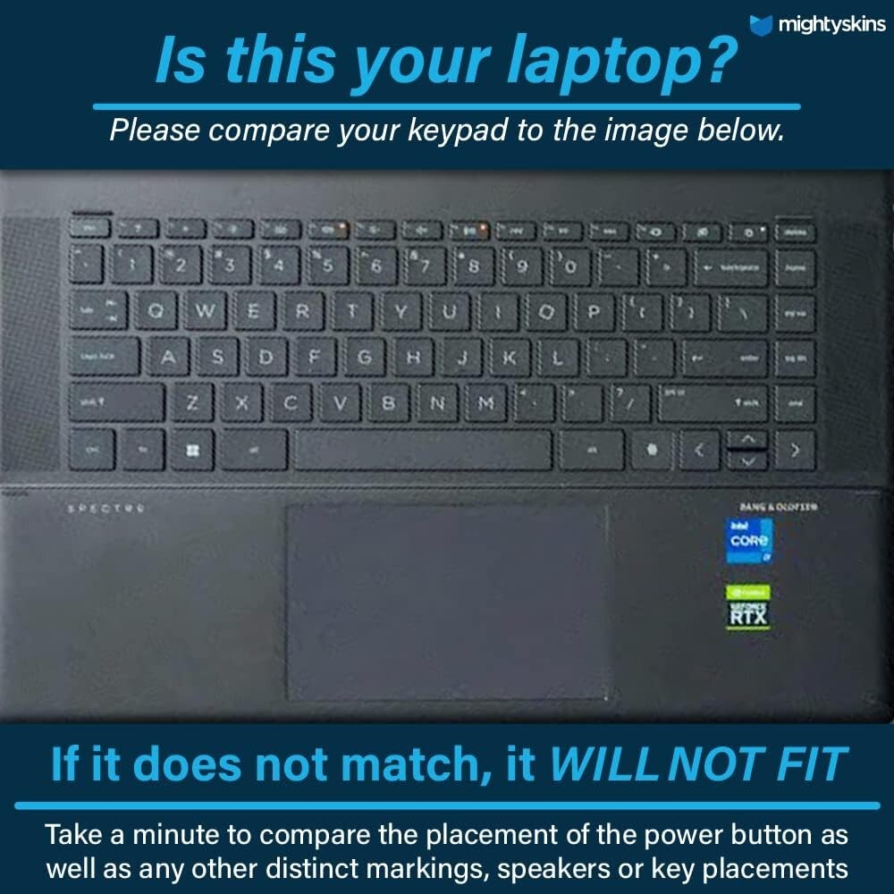 X360 Glossy Glitter Skin Compatible w HP Spectre 16 Wildheart Protective