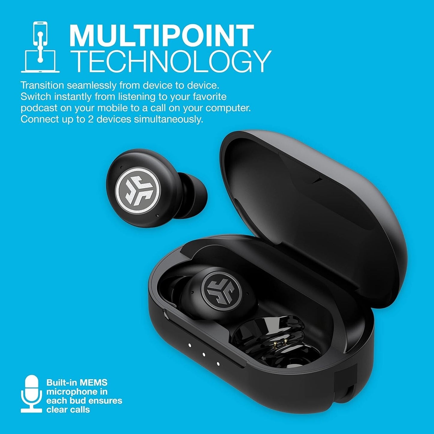 JLab JBuds Air Pro True Wireless Earbuds Brand New