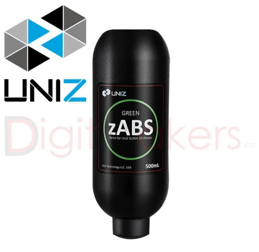 UNIZ GREEN zABS Resin 500ml Various Colors 3D Printing