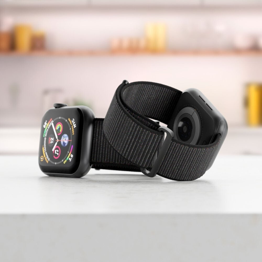 MD-AWB38BNYV Modal Active Nylon Watch Band 42mm 44mm Black