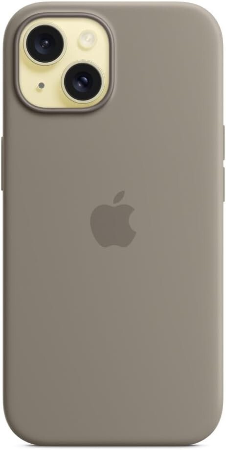 Apple iPhone 15 Silicone MagSafe Clay