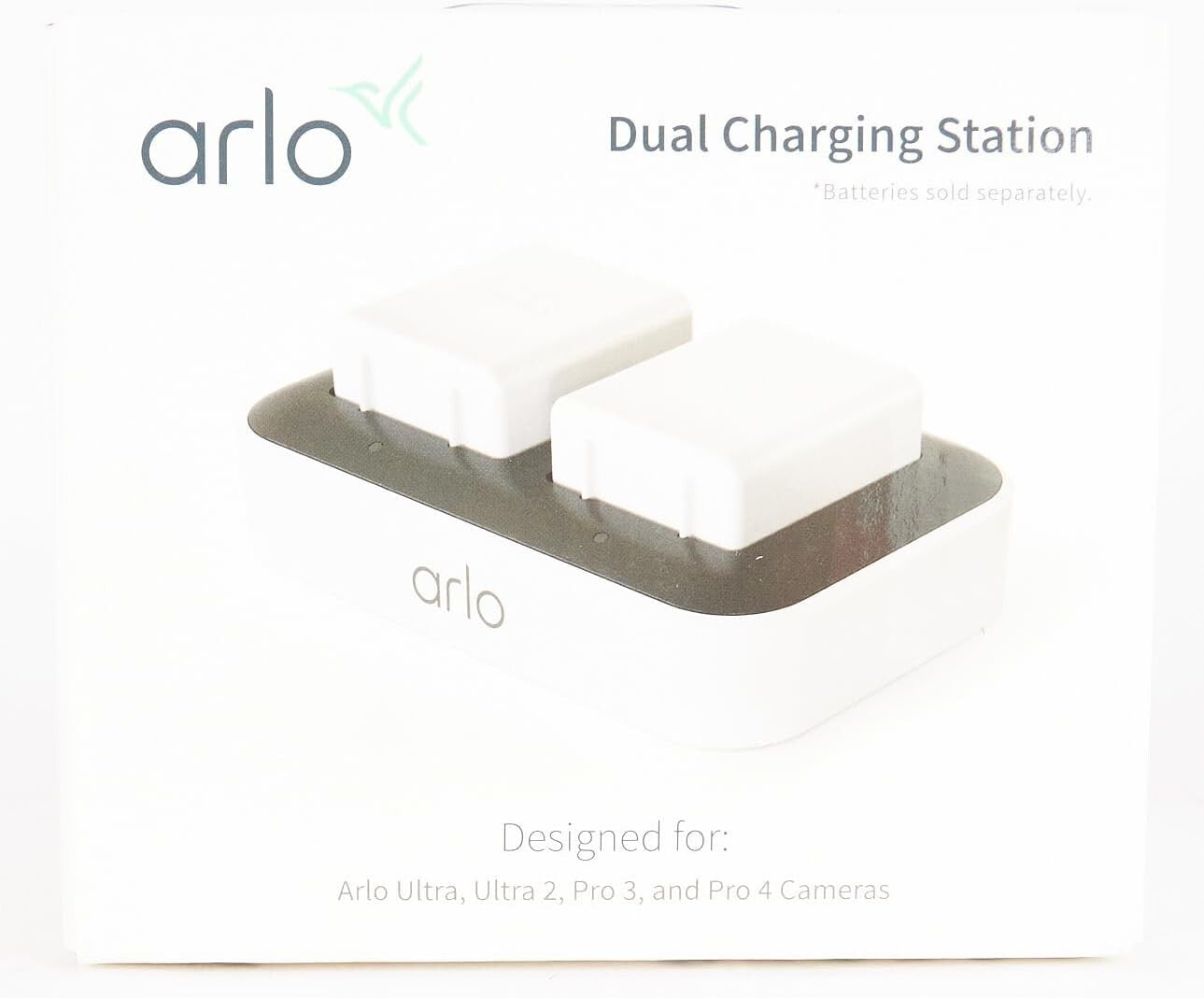 Arlo Dual Charging Station Arlo UltraUltra 2Pro 3Pro 4 White