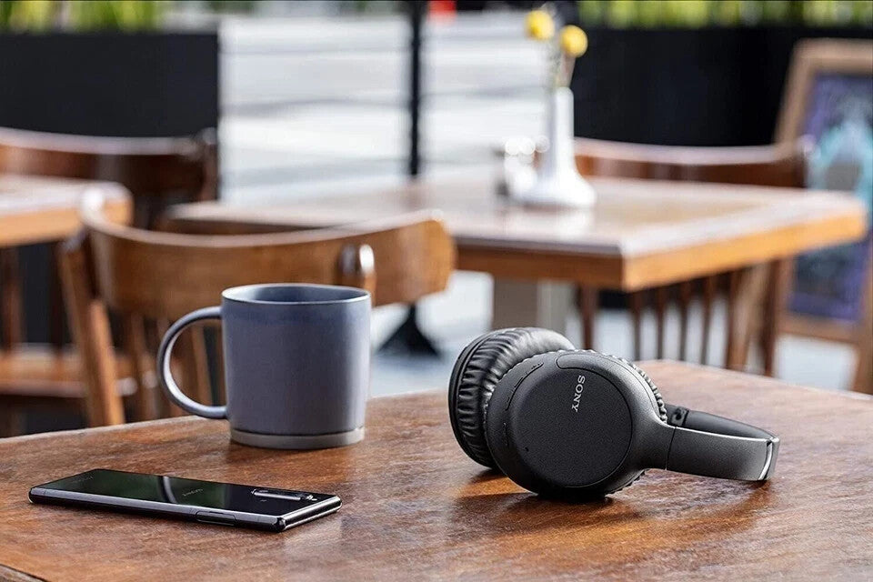 Sony Wireless Noise-Cancelling Over-The-Ear Headphones WH-CH710N - Black