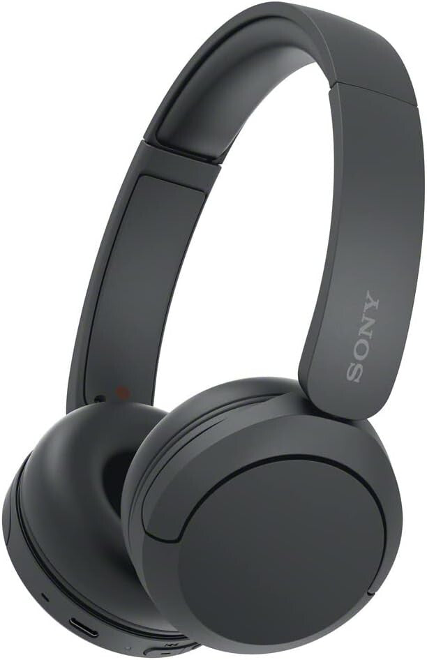 Sony WH-CH520 Wireless Headphones Bluetooth OnEar Headset MicrophoneBlack