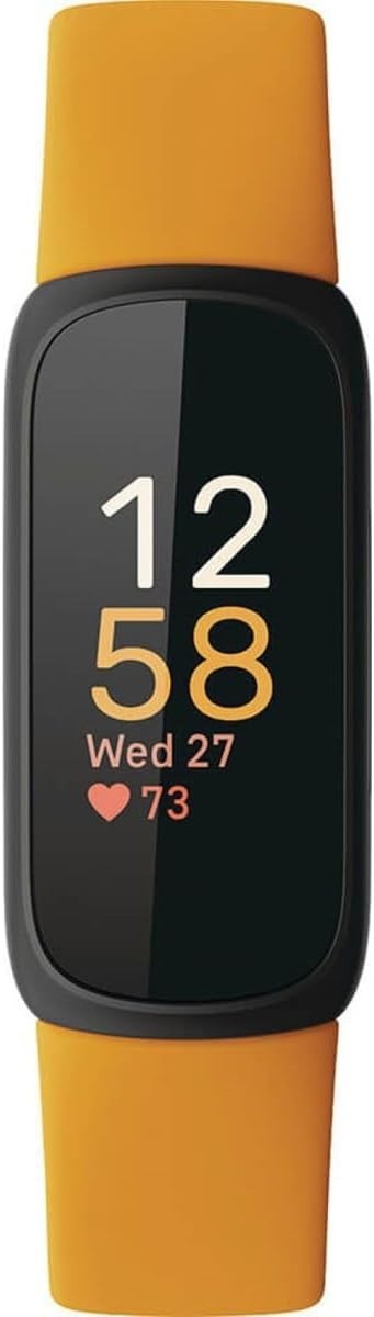 Fitbit Inspire 3 – Health & Fitness Tracker, Heart Rate, Sleep, Glow