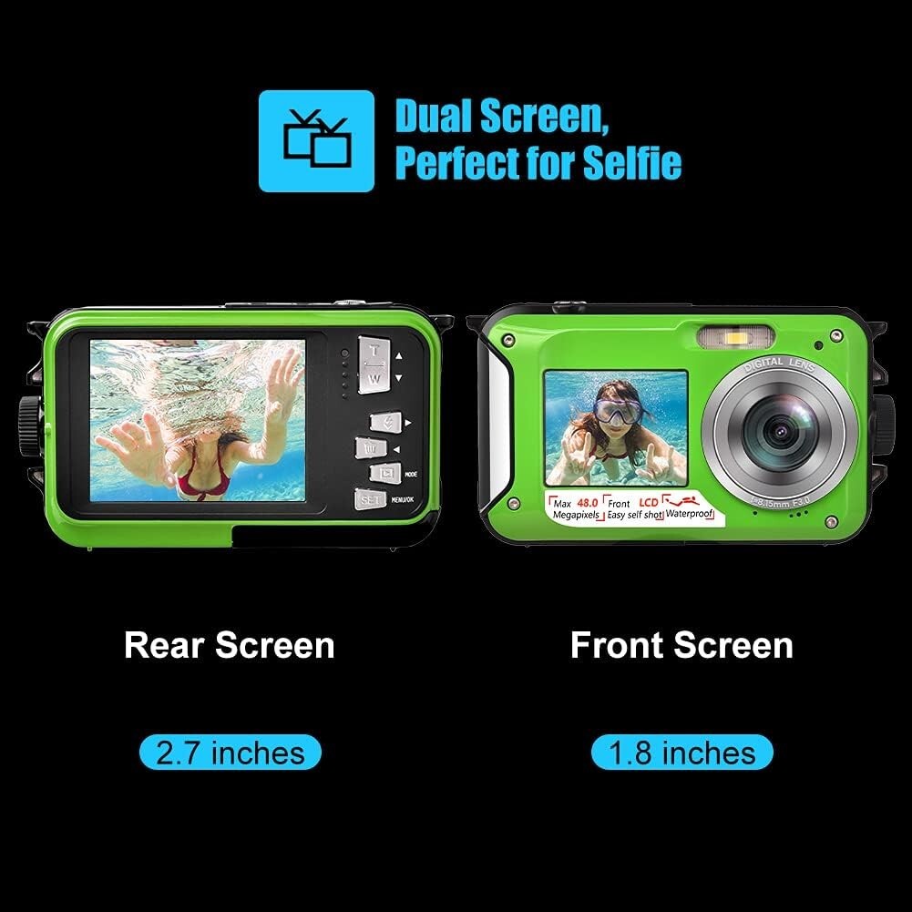 48MP S P Safe Perfect Underwater Camera Full HD 27K Waterproof Camera