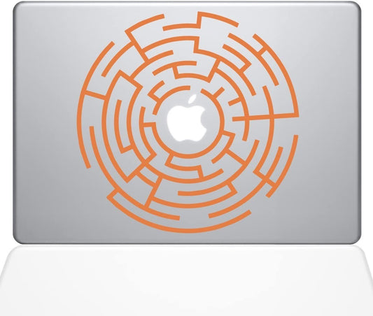 Decal Guru Circle Maze Runner MacBook Decal Vinyl Sticker 13 MacBook Pro
