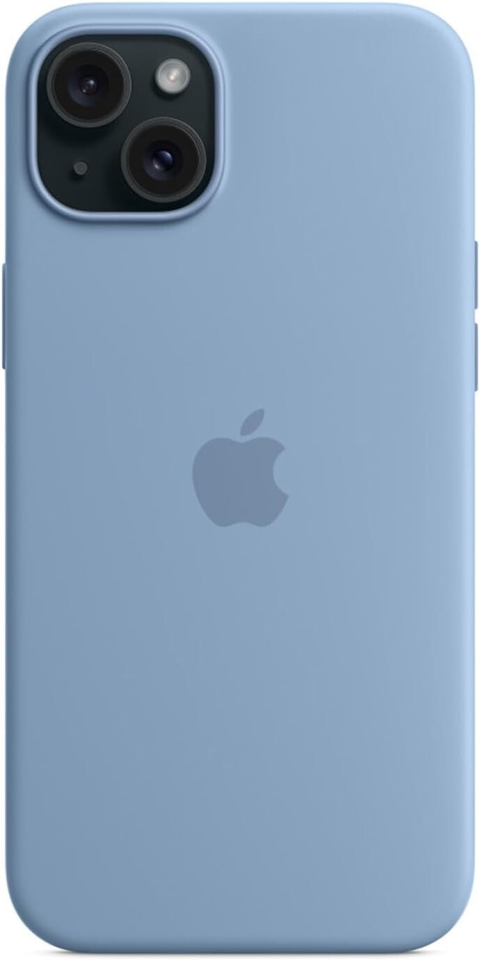 Apple iPhone 15 Plus Silicone MagSafe Winter Blue