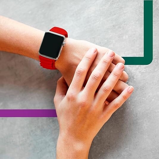 TEKU Smartwatch Band Compatible Apple Watch Band 42mm 44mm 45mm 49mm Nylon