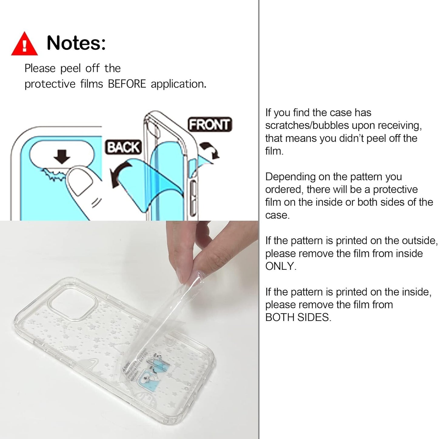 TPU iPhone 15 Pro AntiScratch Shockproof Series Clear Hard PC Bumper 66
