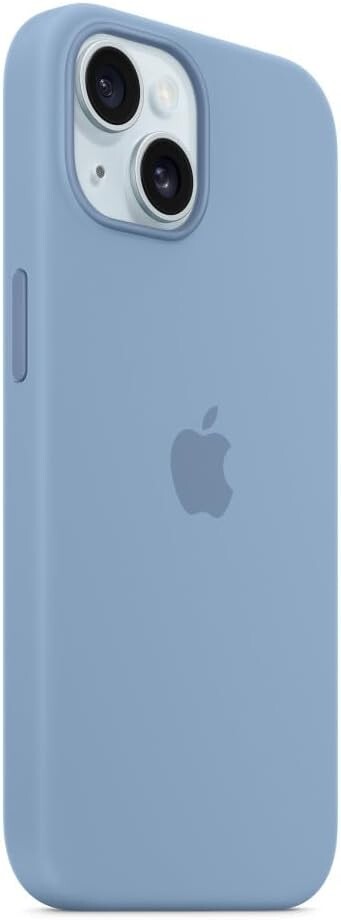 Apple iPhone 15 Silicone MagSafe Winter Blue