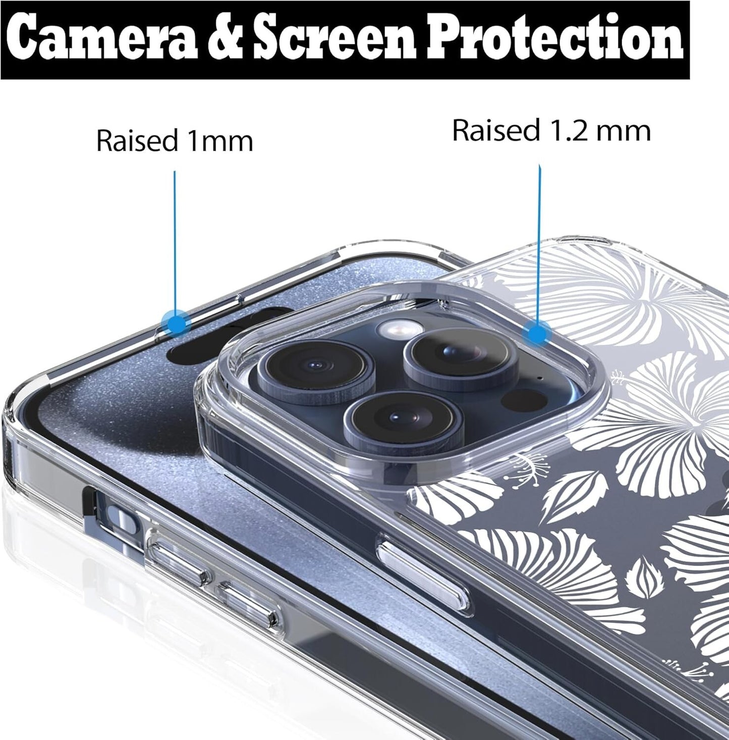 TPU iPhone 15 Pro AntiScratch Shockproof Series Clear Hard PC Bumper 66