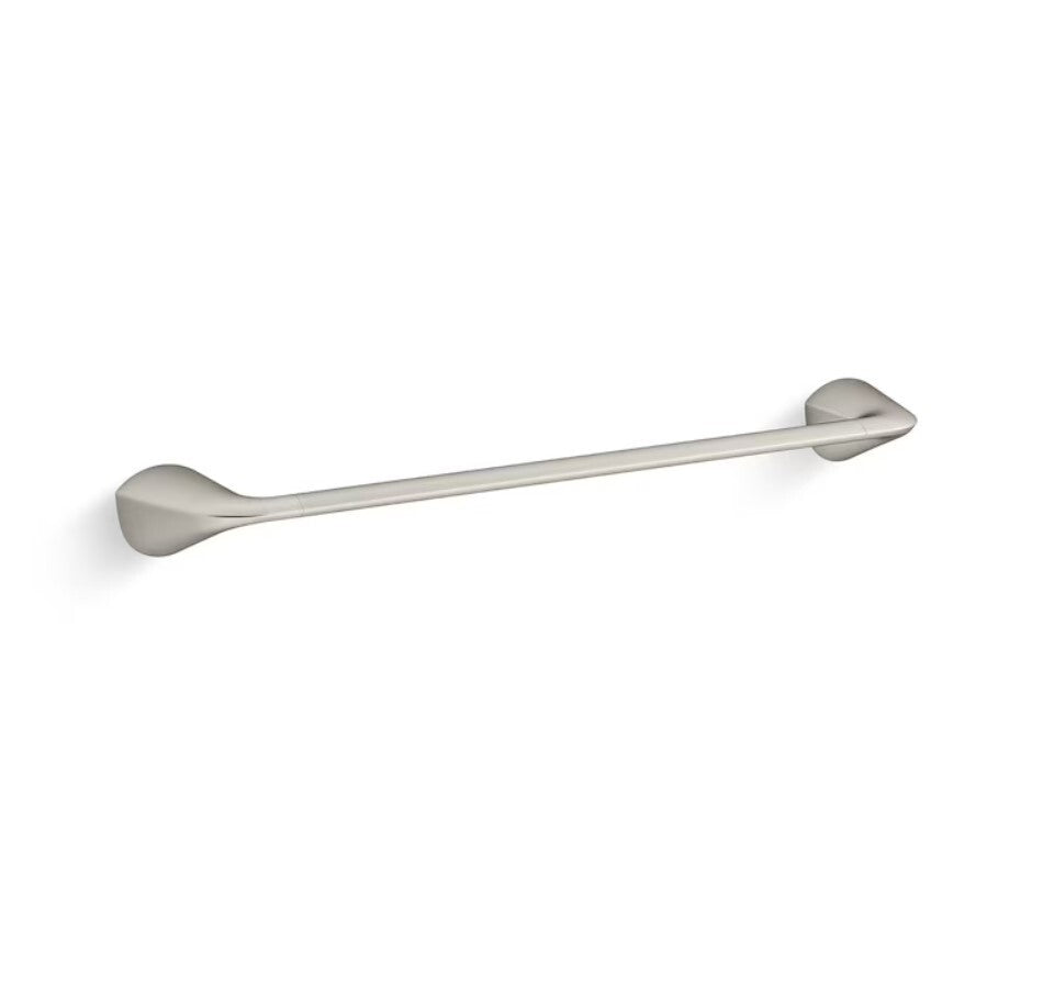 R31182-BN Kohler Availa 18 Vibrant Brushed Nickel Wall Mount Single Towel Bar