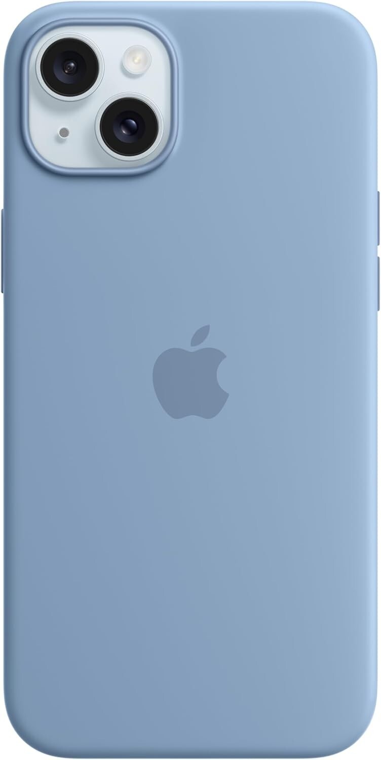 Apple iPhone 15 Plus Silicone MagSafe Winter Blue