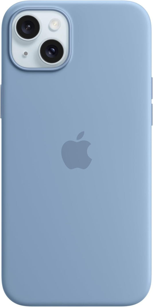 Apple iPhone 15 Plus Silicone MagSafe Winter Blue