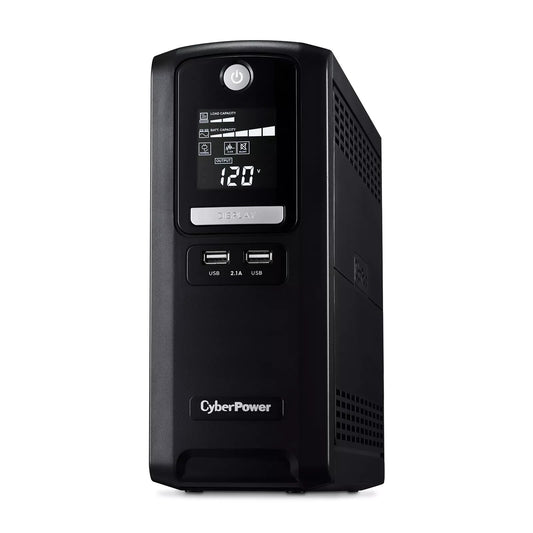CyberPower 1350W UPS Battery Backup CST135XLU, 120V, LED Display – Black