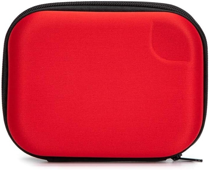 EVA Hard Red Medical Bag Round Emergency Responder Camping Outdoors