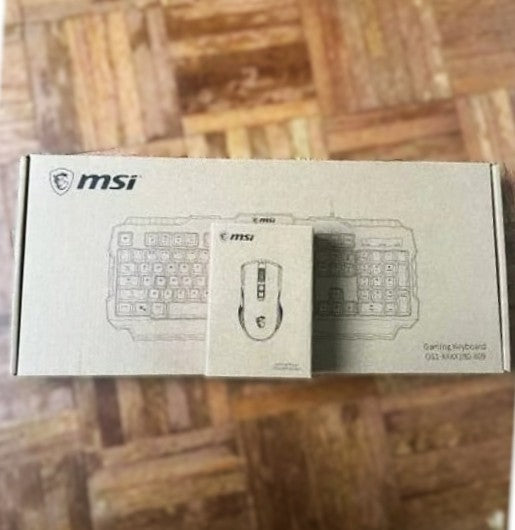 MSI K322 Gaming Keyboard Mouse Combo Black