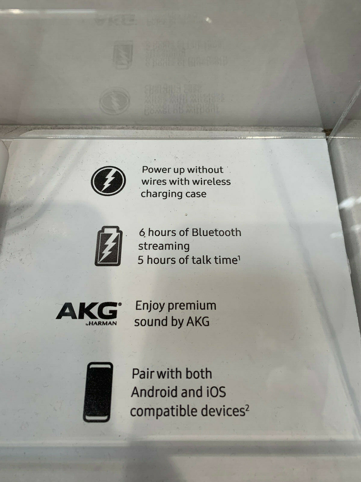 Samsung AKG Galaxy Buds True Wireless Earbuds White Latest Version