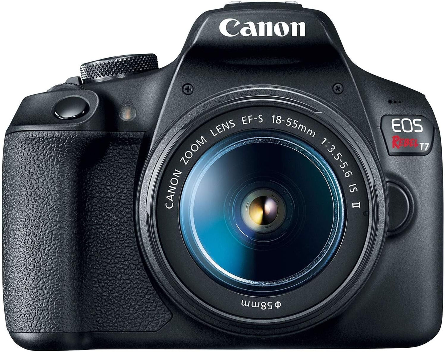 EOS DSLR Canon Rebel T7 Camera2 Lens Kit 55mmEF 300mm Lens Black