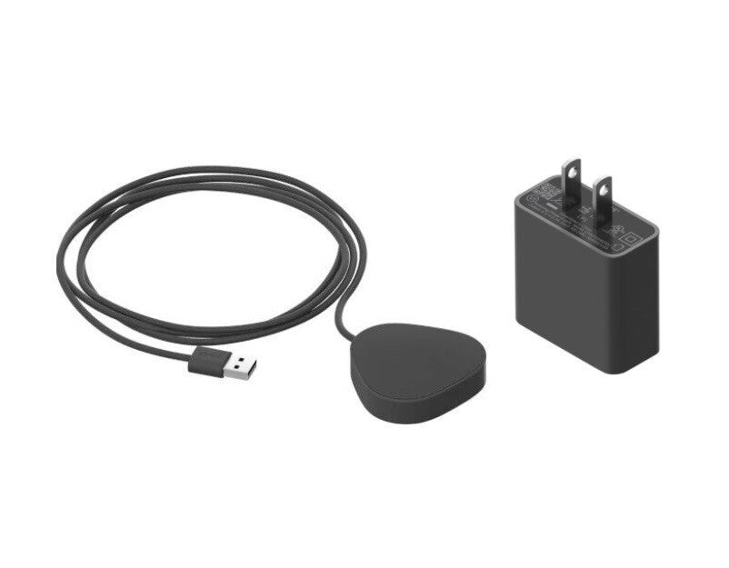 10W USB Sonos Roam Wireless Charger Power Adapter Bundle Black