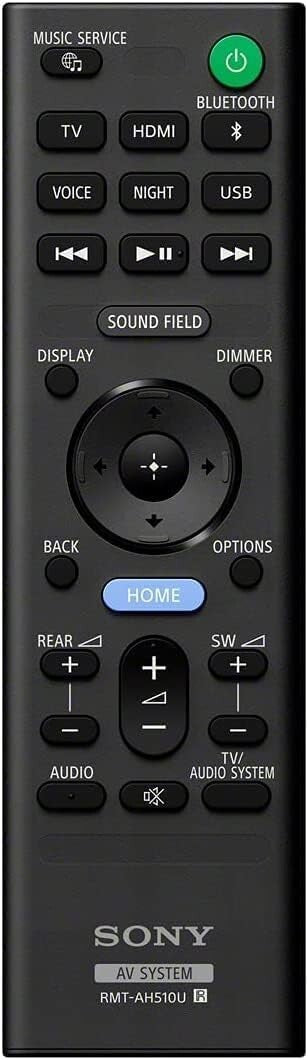 Sony HT-A5000 Dolby Atmos DTS:X 5.1.2ch Wi-Fi  eARC Soundbar Home Theater