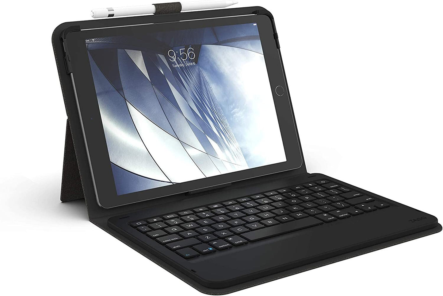ZAGG Messenger Folio Bluetooth Tablet Keyboard Made Apple iPad 97 Gen 7