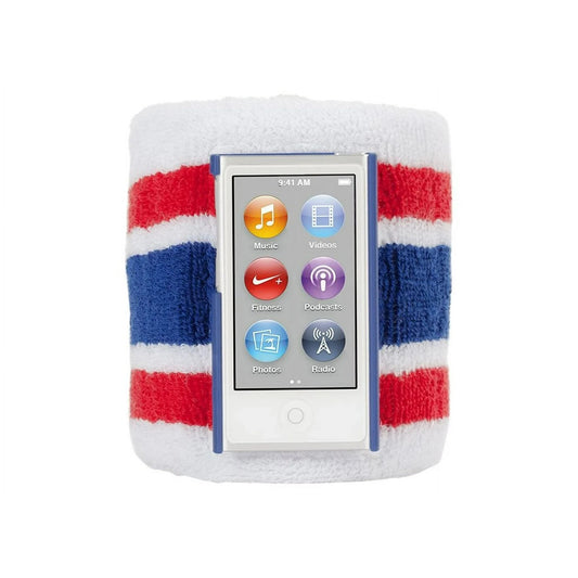 Griffin SportCuff Wristband case for iPod nano (7th gen.) Blue/Red