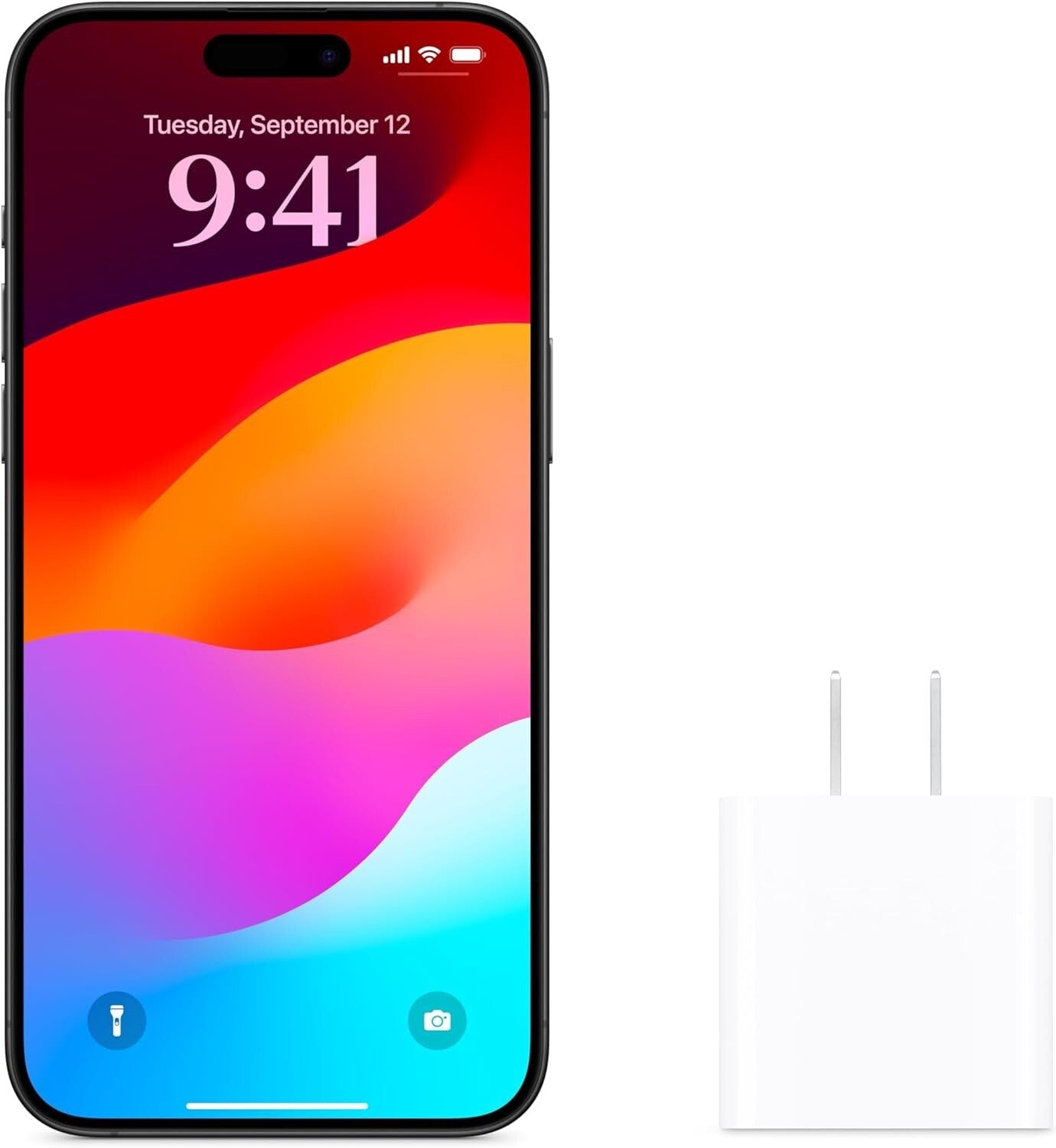 Apple Power Adapter USB-C Fast Charging Type C Wall iPhone Charger 20W
