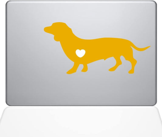 Decal Guru I Love My Dachshund Decal Vinyl Sticker 13 MacBook Pro