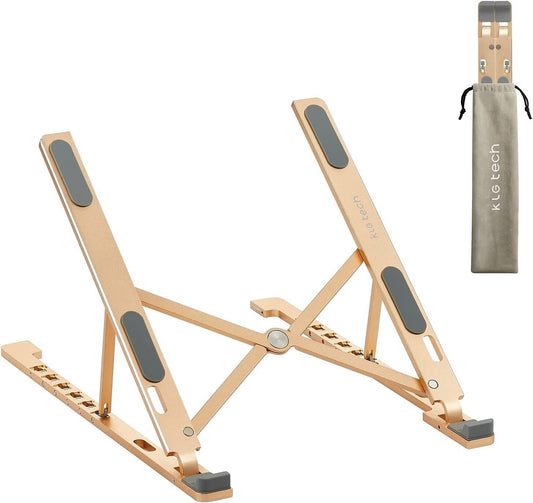 Laptop Stand KLGtech Laptop Holder Riser Computer Tablet Stand 6 Angles Adjust