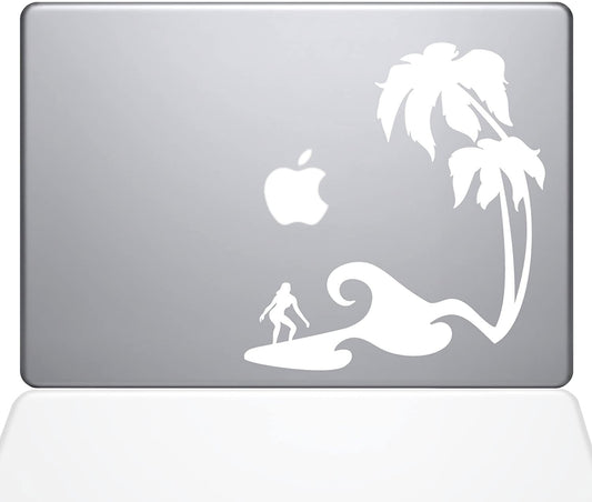 Decal Guru Surfer Paradise Decal Vinyl Sticker 11 MacBook Air White