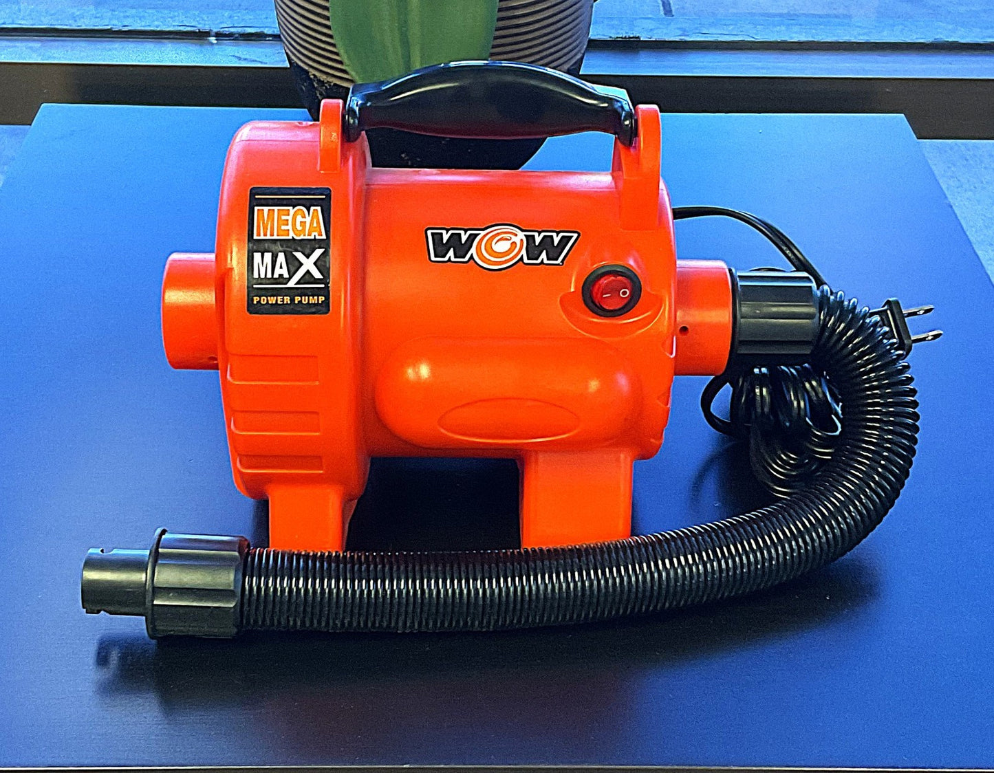 WOW Mega Max Air Pump Electric Inflator for Towables, Boats, Inflatables 3.0 PSI