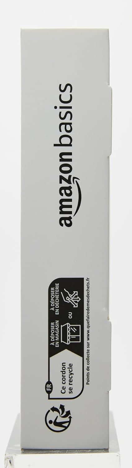Amazon Basics 10FT Lightning Cable – MFi Certified USB-A Charger – iPhone iPad