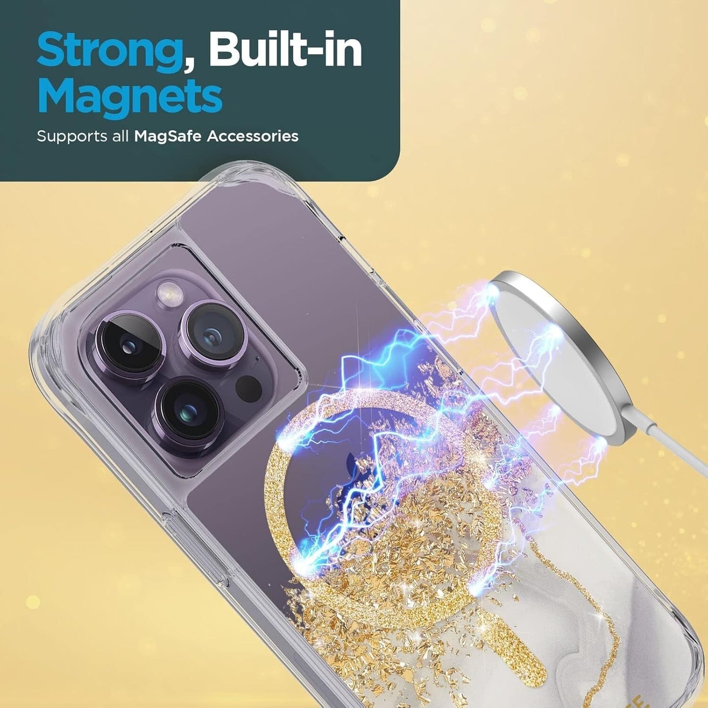 Mate Apple iPhone 14 Pro Karat Marble w MagSafe AntiScratch