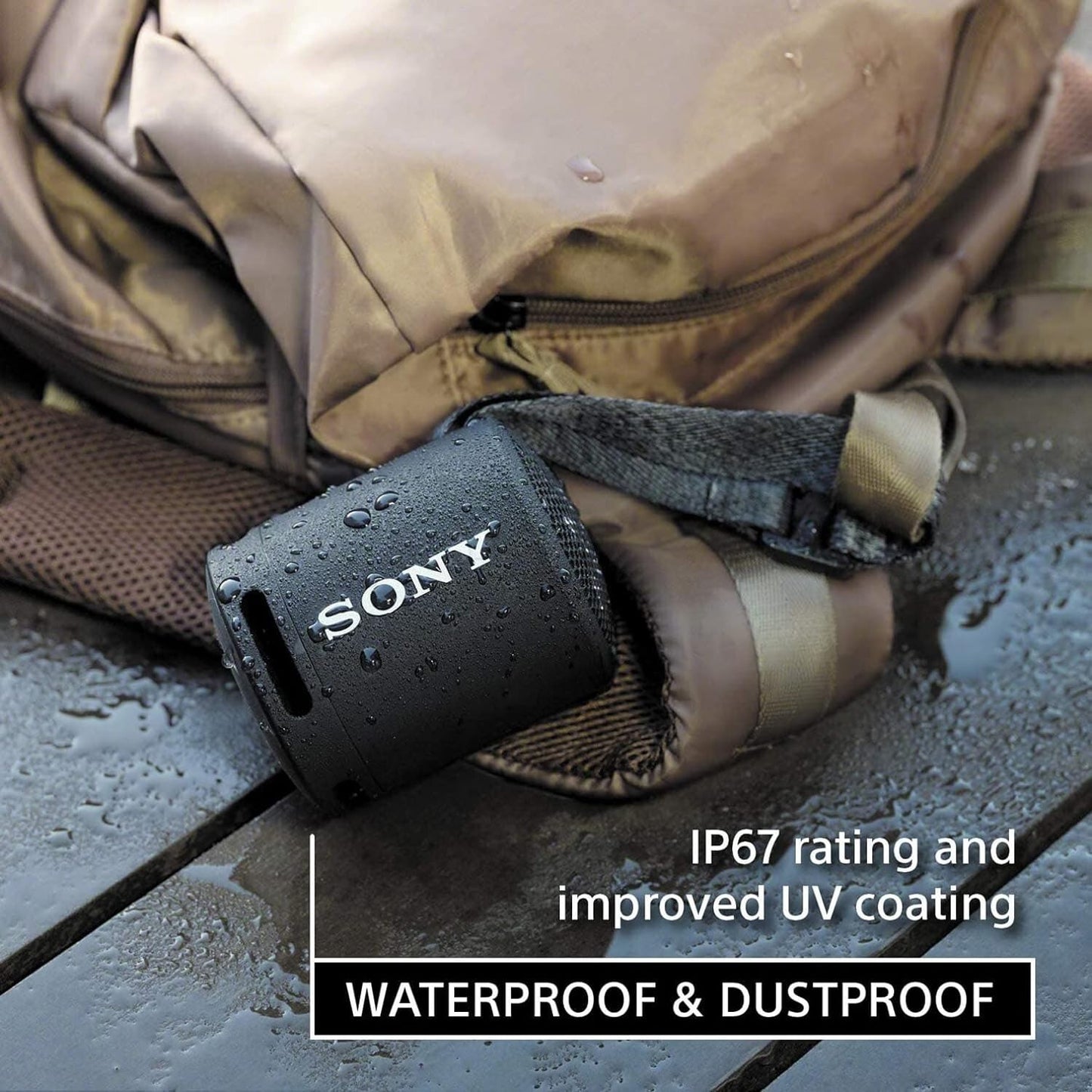 Sony SRSXB13 USB B Extra Bass Portable Waterproof Speaker w Bluetooth TypeC
