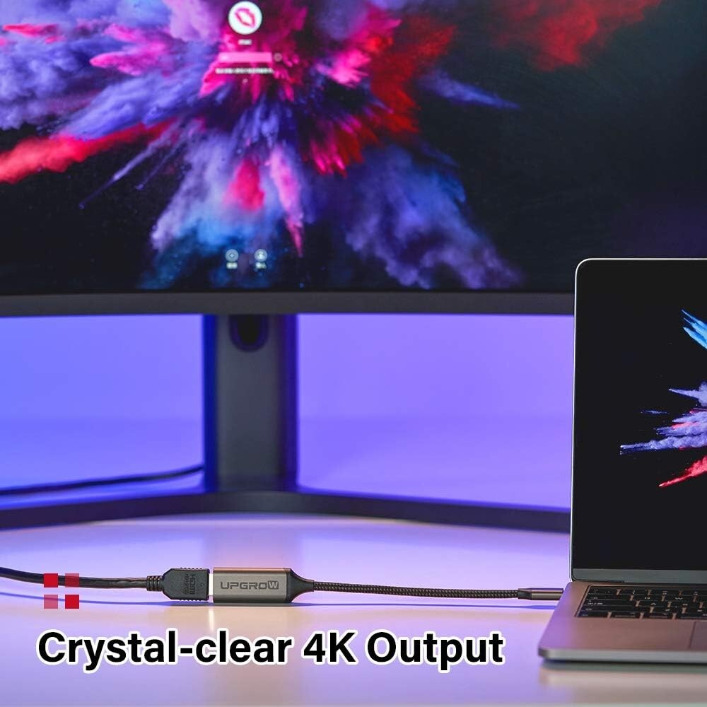 USB HDMI Upgrow C to Adapter 4K60Hz Cable Type C to Adapter Thunderbolt