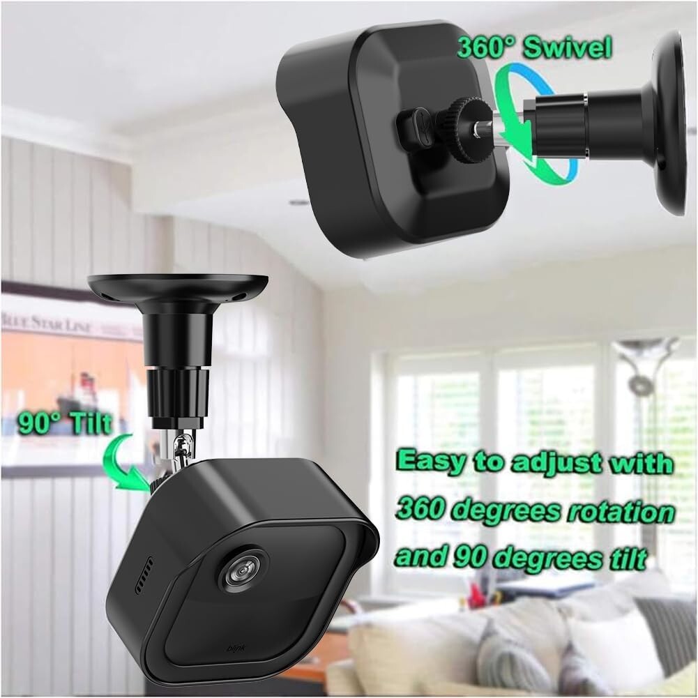 AllNew Blink Outdoor Camera Wall Mount 360 Adjustable Mount Weather Proo