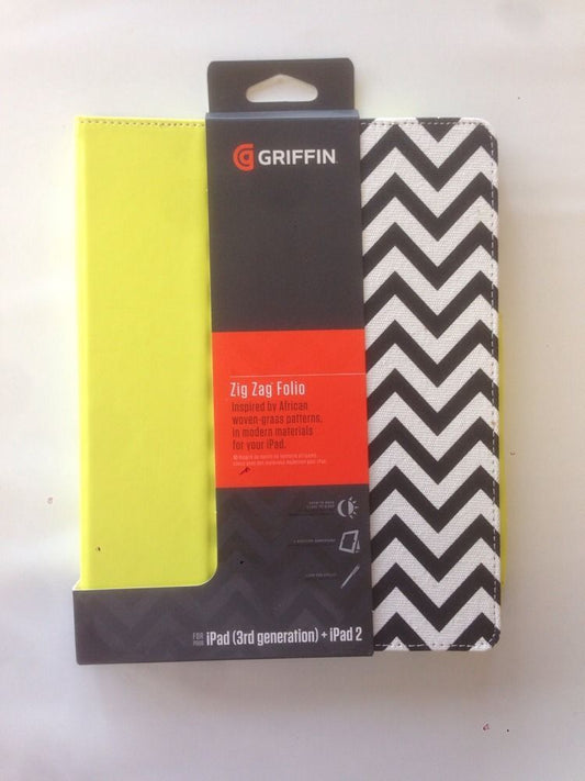 Griffin GB35753 Zig Zag Folio I Pad 234 Gen Citron