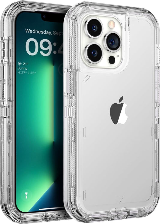 ORIbox Compatible w iPhone 13 Pro Max iPhone 12 Pro Max Heavy Duty Clear