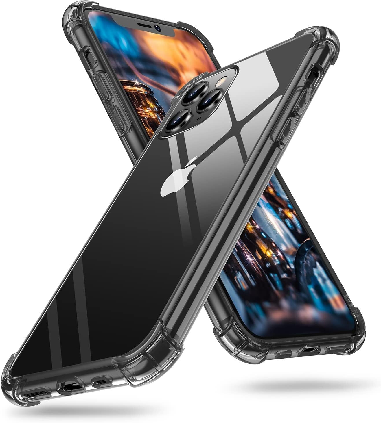 ORIbox iPhone 11 Pro Max Black w 4 Corners Shockproof Protection