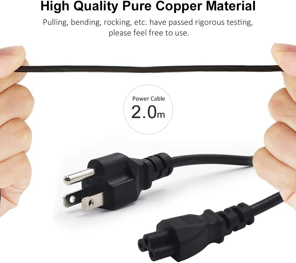 Vanzer 65W 19.5V 3.34A Charger for Dell Inspiron 15 14 13 17 Series 5559 5558
