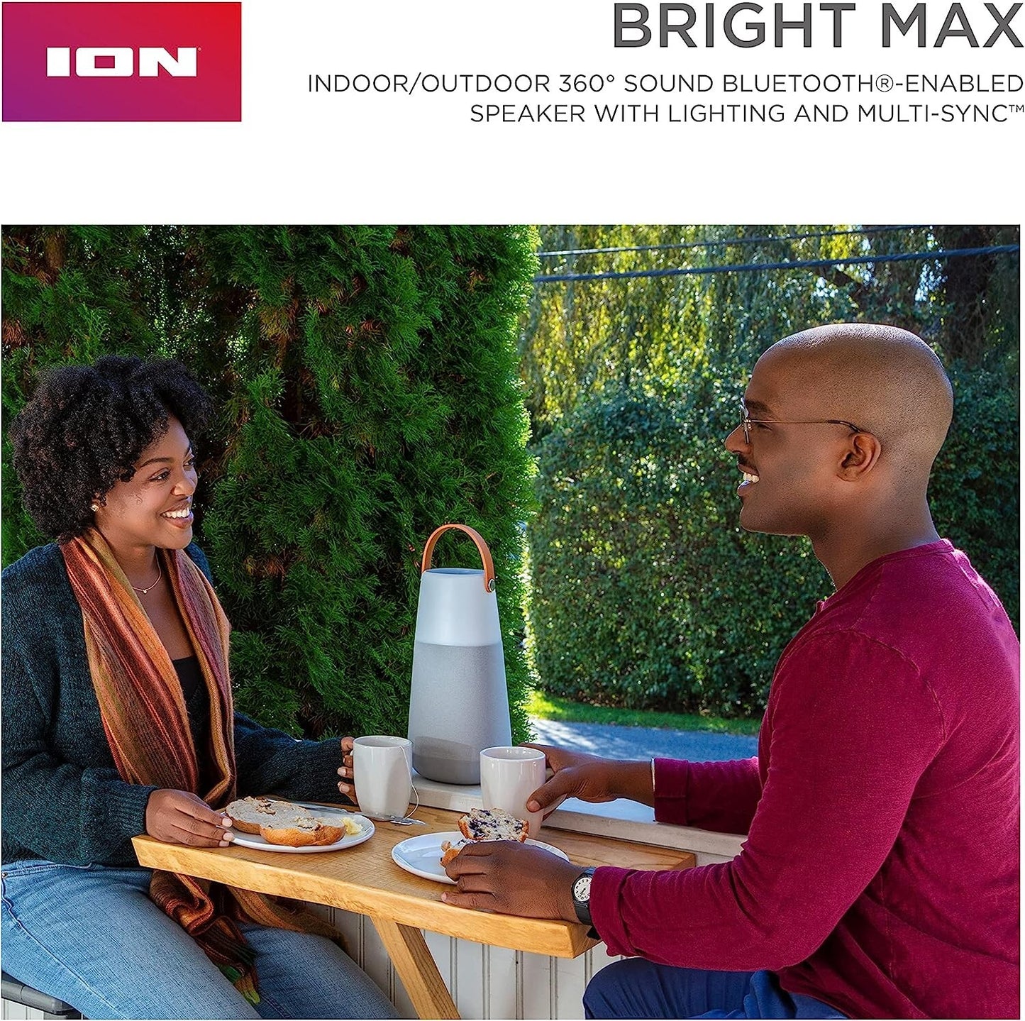360 Ion Audio Bright Max IndoorOutdoor Degree Bluetooth Speaker