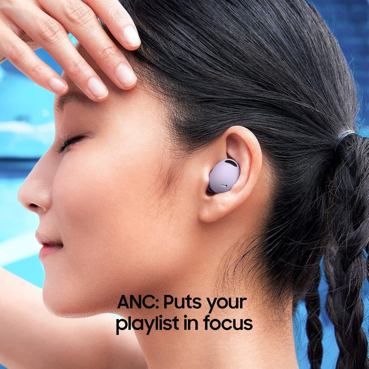 Samsung Galaxy Buds 2 Pro Bluetooth Earbuds – Bora Purple, Noise Canceling