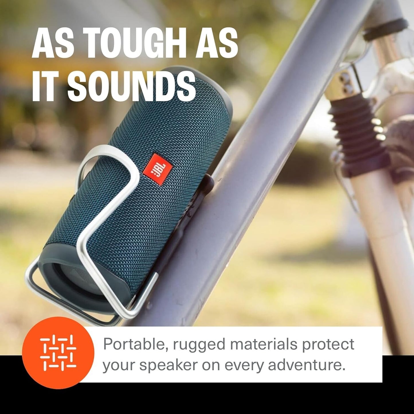 JBL Flip 5 Black Waterproof Portable Bluetooth Speaker – Powerful Sound