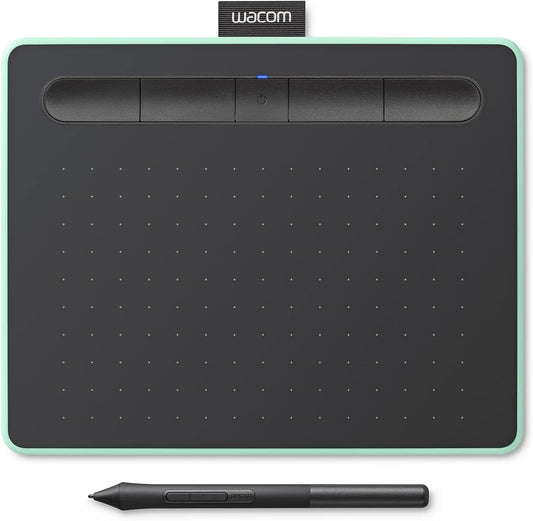 Wacom Intuos Wireless Graphic Drawing Tablet Portable Teachers Pistachio