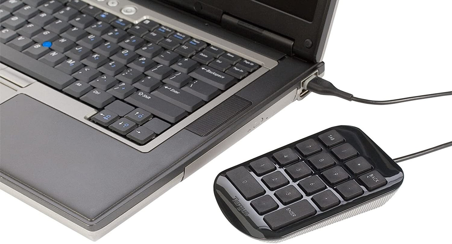 USB Targus Numeric Keypad Port Connector True PlugPlay Device Connec