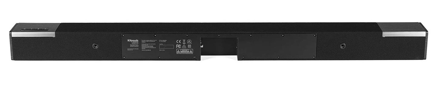 Klipsch Cinema 400 Soundbar & 8-Inch Wireless Subwoofer with HDMIARC, Black