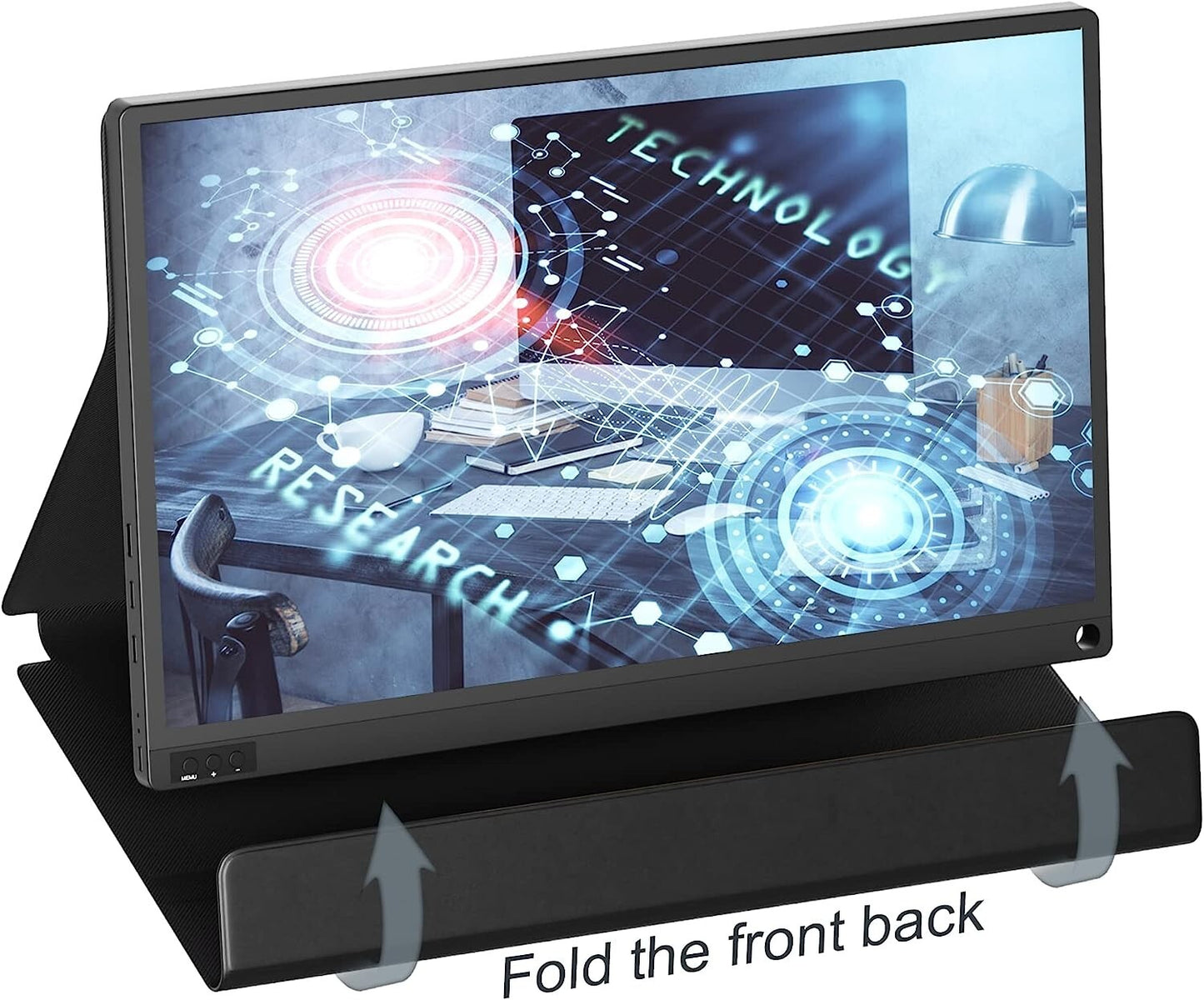 OUNSHLI 1080P Portable Monitor Laptop 161 Full HD Dual Computer Monitor US