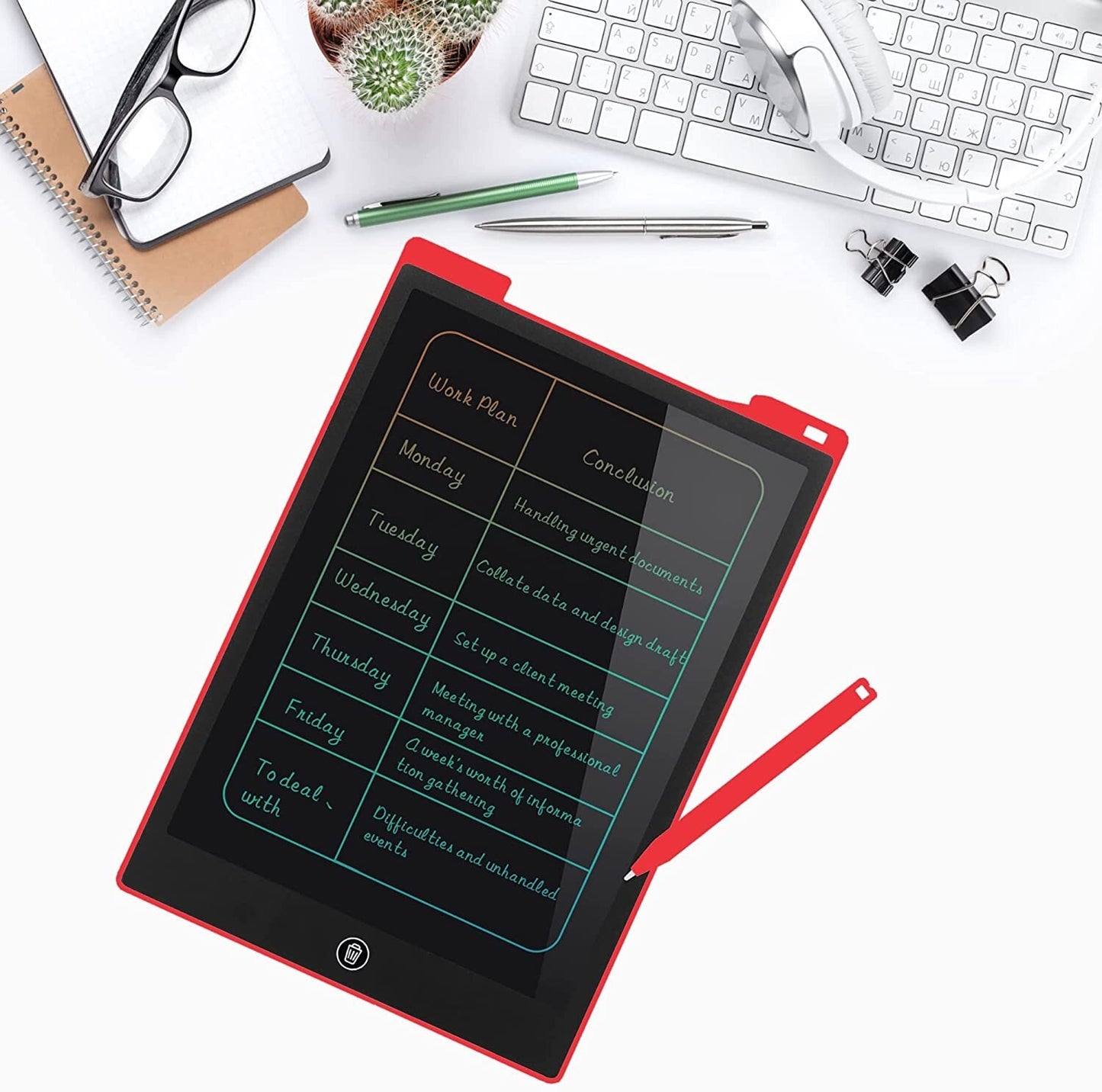 LEYAOYAO LCD Writing Tablet 12Inch Kids Toys Learning Drawing Board Birthday Gif